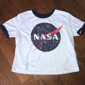 NASA Cropped T-Shirt